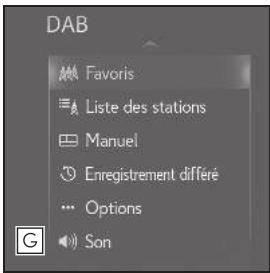 LEXUS LS XF50 - Système de navigation - Sous-menu - 4