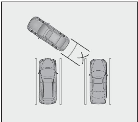 LEXUS LS XF50 - Système de navigation - Utilisation de la ligne de guidage d'assistance au stationnement - 1
