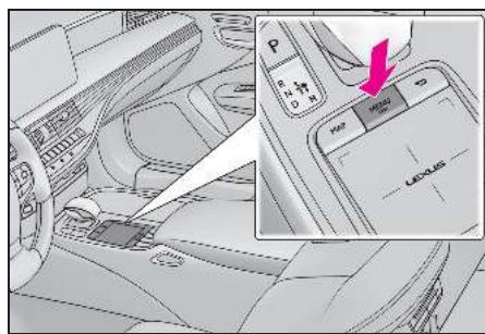 LEXUS LS XF50 - Système de navigation - Affichage de l'écran des paramètres en ligne - 1