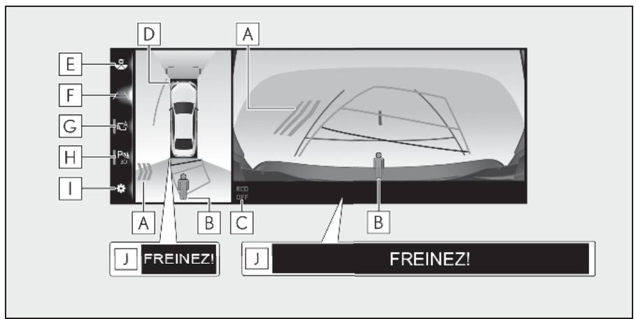 LEXUS LS XF50 - Système de navigation - Affichage sur l'écran - 2