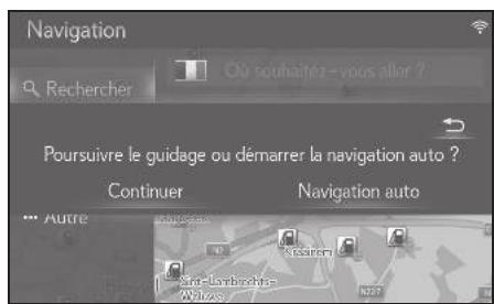 LEXUS LS XF50 - Système de navigation - Lorsque la destination est paramétrée - 2