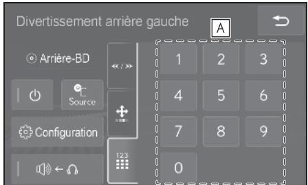 LEXUS LS XF50 - Système de navigation - Écran de fonctionnement - 3