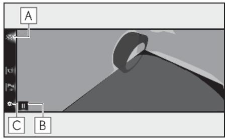 LEXUS LS XF50 - Système de navigation - Vue par transparence - 1