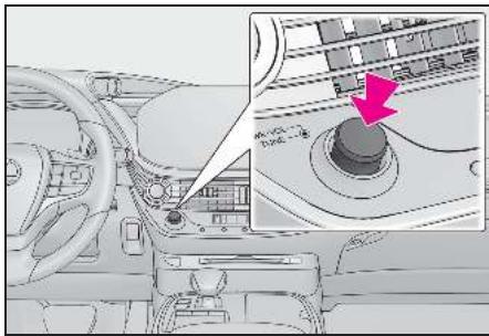 LEXUS LS XF50 - Système de navigation - Redémarrage du système - 1