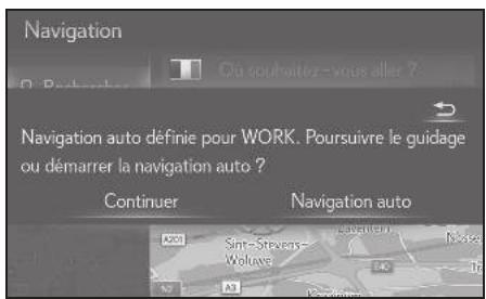 LEXUS LS XF50 - Système de navigation - Lorsque la destination est paramétrée - 1