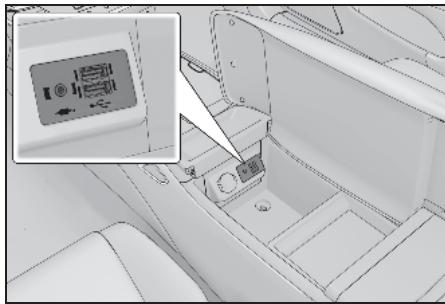 LEXUS LS XF50 - Système de navigation - Port USB/AUX - 2
