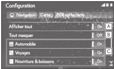 LEXUS LS XF50 - Système de navigation - PDI sur la carte - 1
