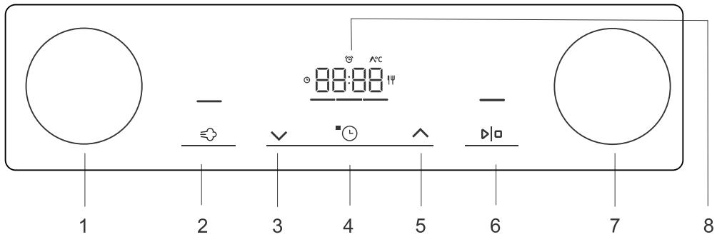 HISENSE BSA66211AX - Bandeau de commandes - 1