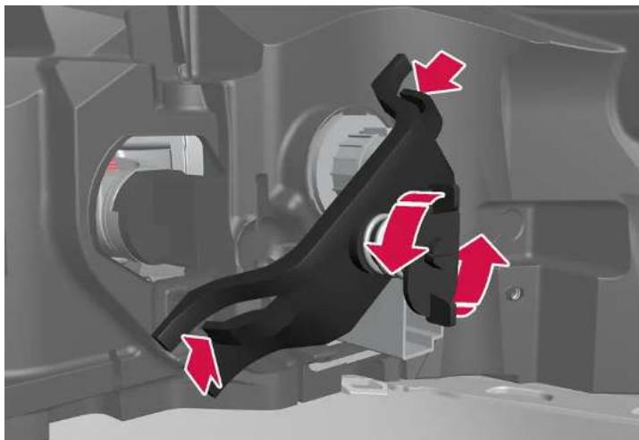 VOLVO XC40 (2024) - Remplacer une ampoule de clignotant arrière - 2
