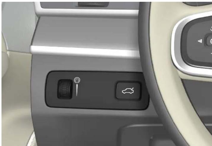 VOLVO XC40 (2024) - Molette sur le tableau de bord - 1