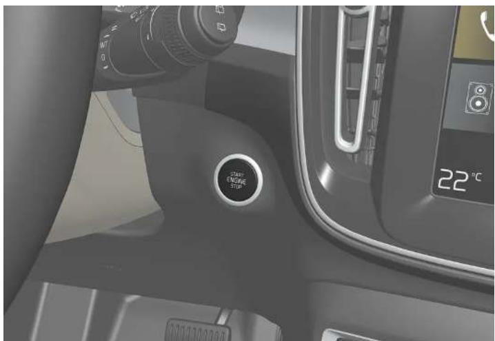 VOLVO XC40 (2024) - Pour choisir une position de contact - 1