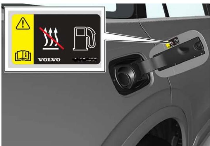 VOLVO XC40 (2024) - Carburant et ravitaillement ^[1] - 1