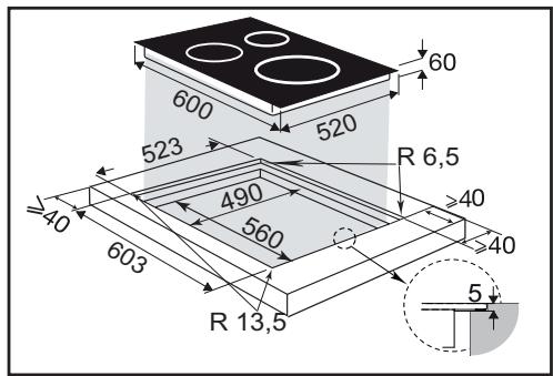 SAUTER SPI5331M - - Encastrement - 2