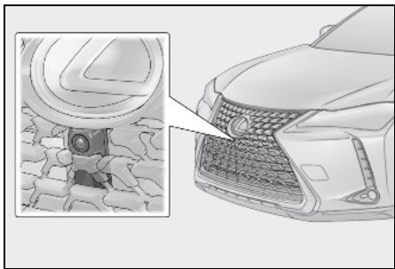 LEXUS UX ZA10 - Système de navigation - Zone de l'image prise par la caméra - 5