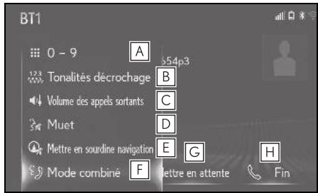 LEXUS UX ZA10 - Système de navigation - Fonctionnement de l'écran d'apple - 1