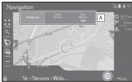 LEXUS UX ZA10 - Système de navigation - Panneaux de signalisation - 1