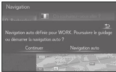 LEXUS UX ZA10 - Système de navigation - Lorsque la destination est définie - 1