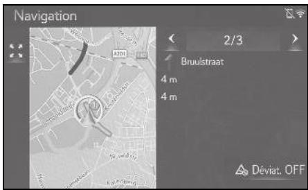 LEXUS UX ZA10 - Système de navigation - Annulation du réglage d'évitement - 2