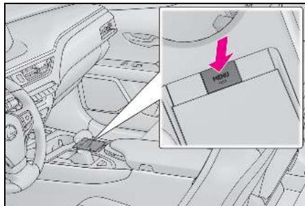 LEXUS UX ZA10 - Système de navigation - Fonctionnement de l'écran du téléphone - 1