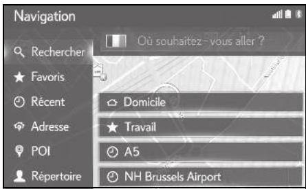 LEXUS UX ZA10 - Système de navigation - Enregistrement des créneaux journaliers/horaires - 1