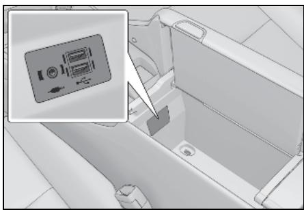 LEXUS UX ZA10 - Système de navigation - Utilisation d'un périphérique de stockage USB - 2
