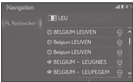 LEXUS UX ZA10 - Système de navigation - Affichage de l'écran des détails - 1