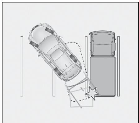 LEXUS UX ZA10 - Système de navigation - Lignes de trajectoire estimée - 3
