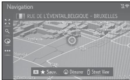 LEXUS UX ZA10 - Système de navigation - Immeubles en 3D - 1