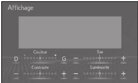 LEXUS UX ZA10 - Système de navigation - Réglages de la taille d'écran - 3