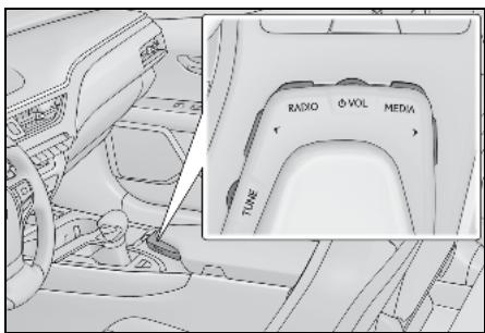 LEXUS UX ZA10 - Système de navigation - Commandes - 2