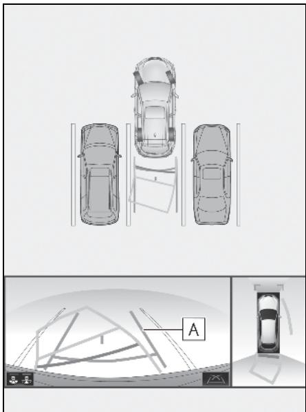 LEXUS UX ZA10 - Système de navigation - Utilisation des lignes de trajectoire estimée - 2