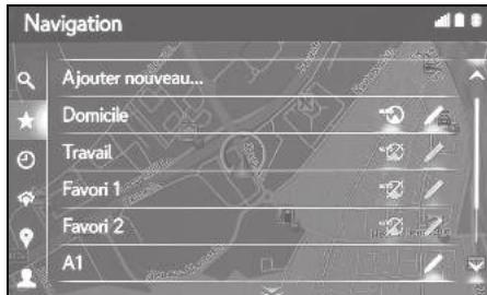 LEXUS UX ZA10 - Système de navigation - Enregistrement des créneaux journaliers/horaires - 2