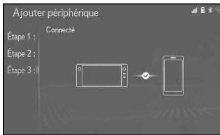 LEXUS UX ZA10 - Système de navigation - Enregistrement d'un téléphone bluetooth® pour la première fois - 6