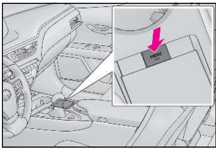 LEXUS UX ZA10 - Système de navigation - Affichage de l'écran de message - 1