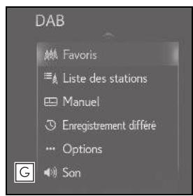 LEXUS UX ZA10 - Système de navigation - Sous-menu - 3