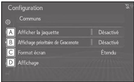 LEXUS UX ZA10 - Système de navigation - Réglages courants - 1