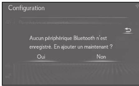 LEXUS UX ZA10 - Système de navigation - Enregistrement d'un lecteur audio bluetooth® pour la première fois - 3