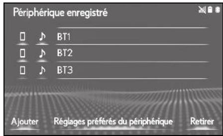 LEXUS UX ZA10 - Système de navigation - Connexion d'un appareil bluetooth® - 1