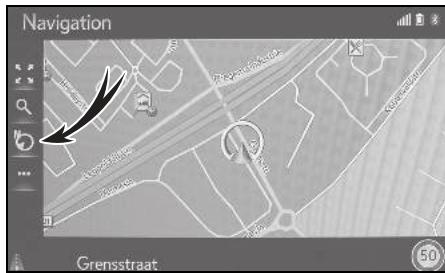 LEXUS UX ZA10 - Système de navigation - Disposition de la carte - 1
