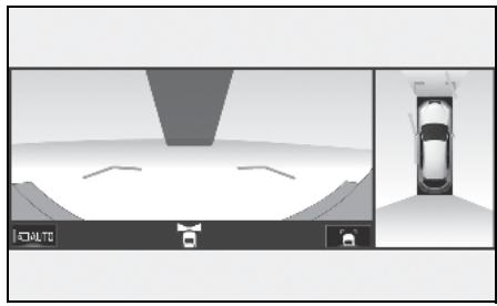 LEXUS UX ZA10 - Système de navigation - Changement du mode de lignes de guidage - 2