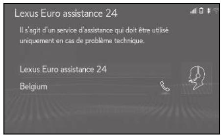 LEXUS UX ZA10 - Système de navigation - Autre méthode d'enregistrement d'un pays - 1