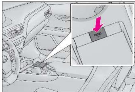 LEXUS UX ZA10 - Système de navigation - Affichage de l'écran des paramètres des services en ligne - 1