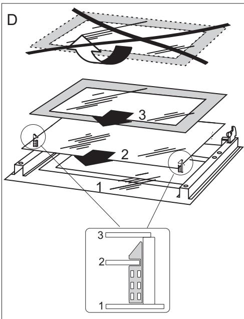 FAGOR FACI203N - FACI203S - FACI203B - Comment enlever la vitre intérieure - 3