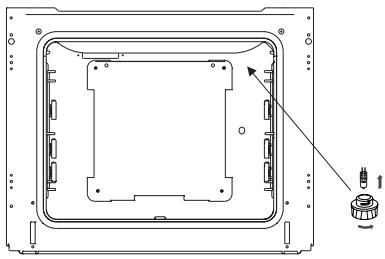 FAGOR FACI203N - FACI203S - FACI203B - Afin d'éviter la possibilité d'électrocution il faut s'assurer avant le remplacement de l'ampoule halogène que l'équipement est éteint. - 1