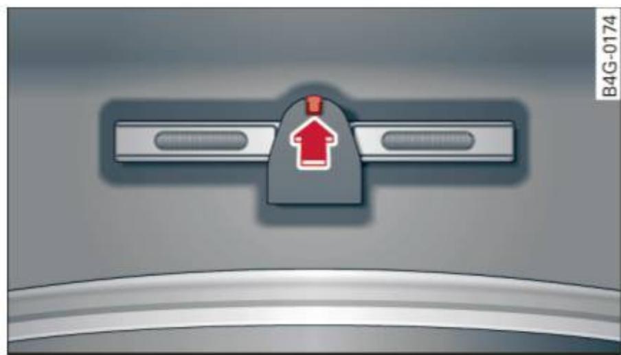 AUDI A6 C7 (2016) - Triangle de signalisation d'urgence - 1