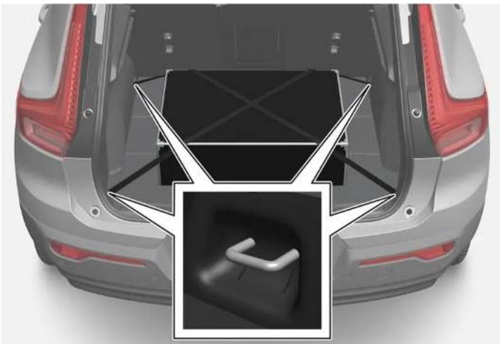 VOLVO XC40 Hybride (2024) - Oeillets de retenue de charge - 1