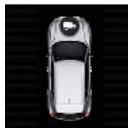 VOLVO XC40 Hybride (2024) - Emplacement des caméras d'aide au stationnement et zone couverte* - 2