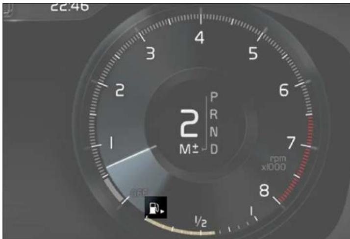 VOLVO XC40 Hybride (2024) - Jauge de carburant - 1