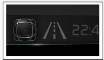 VOLVO XC40 Hybride (2024) - Affichage pour l'assistance de sortie de voie - 4
