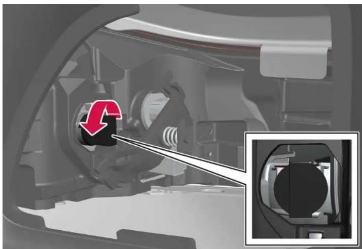 VOLVO XC40 Hybride (2024) - Remplacer une ampoule de feu stop - 2